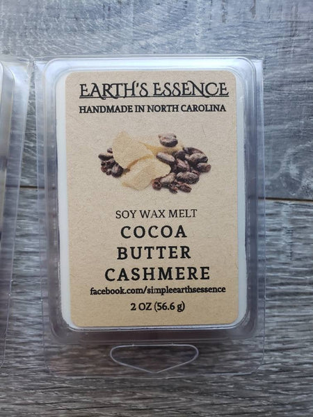 Cocoa Butter Cashmere 2 oz Soy Wax Melts