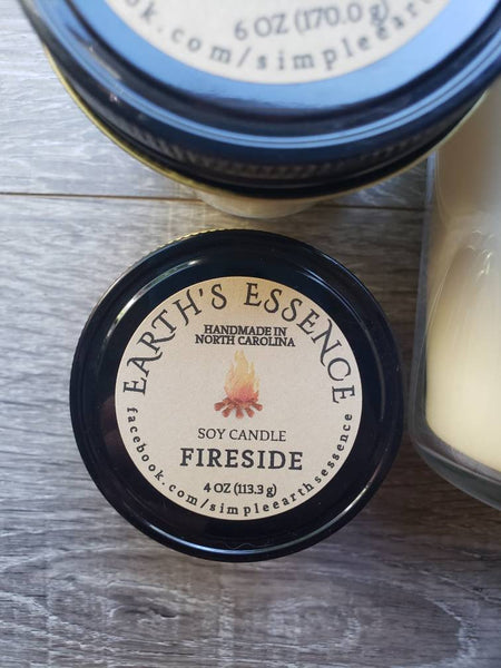 Fireside Soy Candle, 3 Sizes