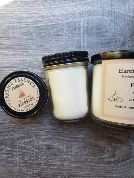 Fireside Soy Candle, 3 Sizes