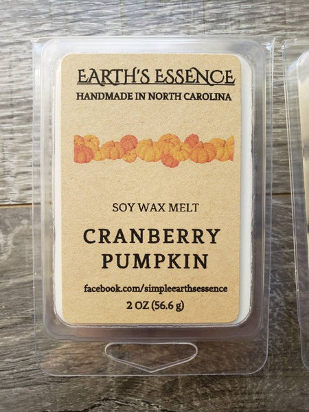 Cranberry Pumpkin 2 OZ Soy Wax Melt