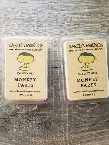 Monkey Farts 2 oz Soy Wax Melt