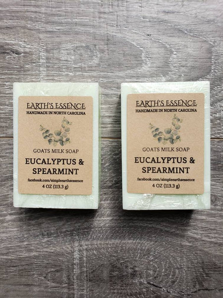 Eucalyptus & Spearmint 4 oz Goats Milk Soap