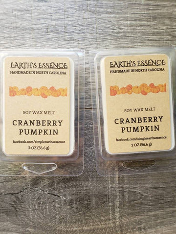 Cranberry Pumpkin 2 OZ Soy Wax Melt