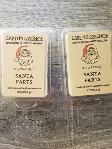 Santa Farts 2 oz Soy Wax Melt