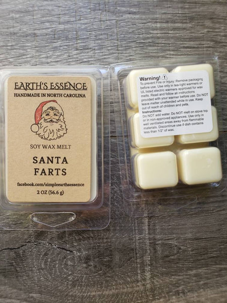 Santa Farts 2 oz Soy Wax Melt