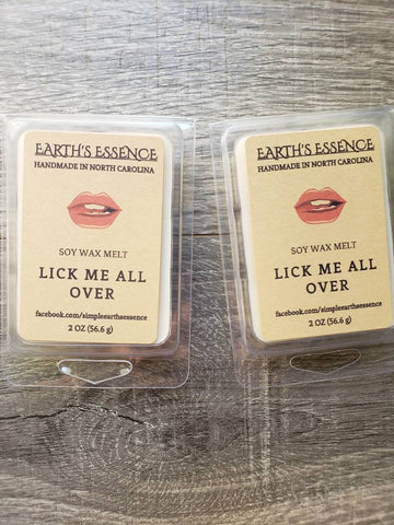 Lick Me All Over 2 oz Soy Wax Melt