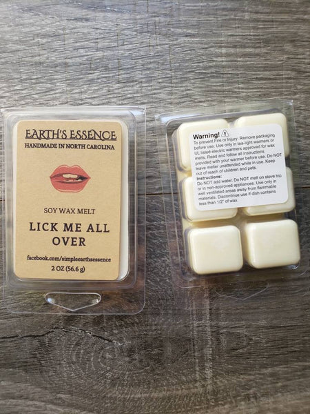 Lick Me All Over 2 oz Soy Wax Melt