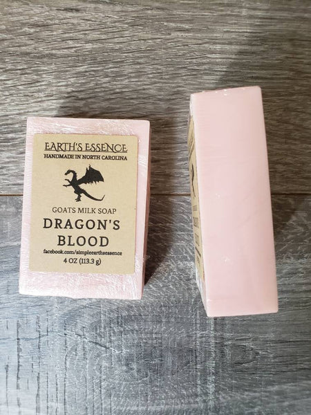 Dragon's Blood 4 oz Goats Milk Soap