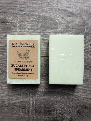 Eucalyptus & Spearmint 4 oz Goats Milk Soap