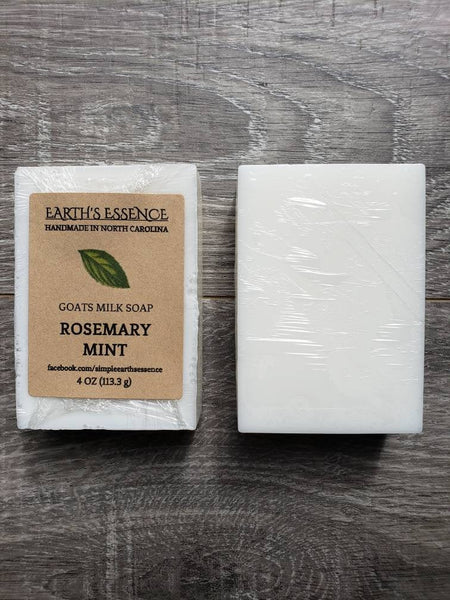 Rosemary Mint 4 oz Goats Milk Soap