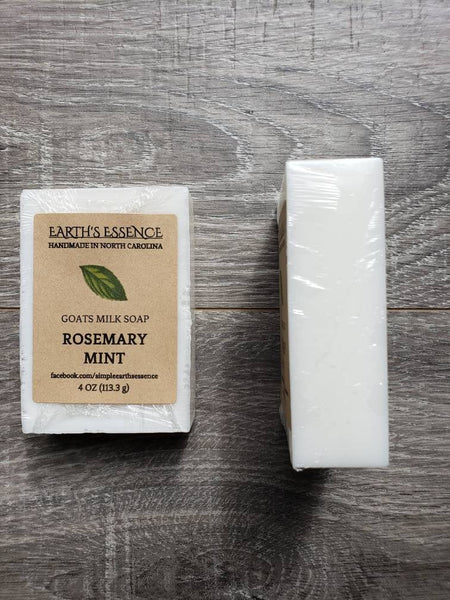 Rosemary Mint 4 oz Goats Milk Soap