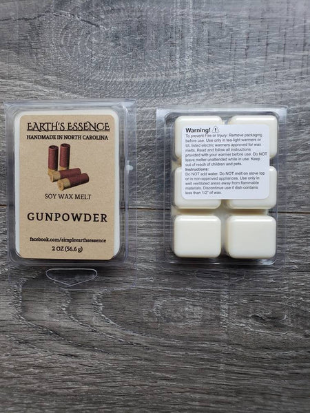 Gunpowder 2 oz Soy Wax Melt