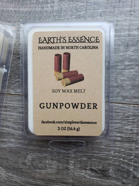 Gunpowder 2 oz Soy Wax Melt
