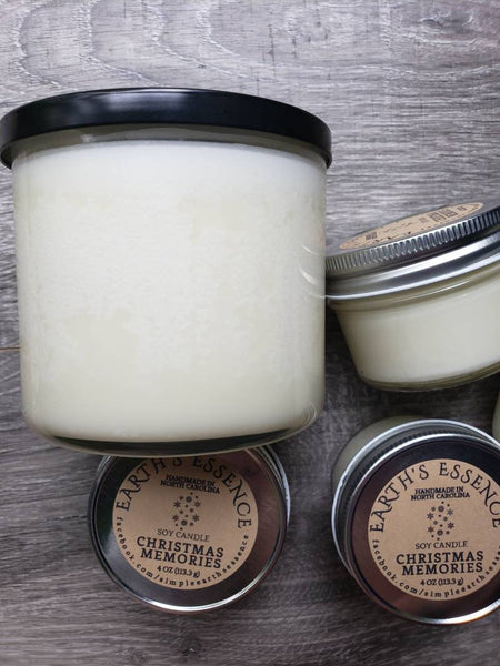 Christmas Memories Soy Candle, 3 Sizes
