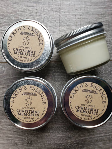 Christmas Memories Soy Candle, 3 Sizes