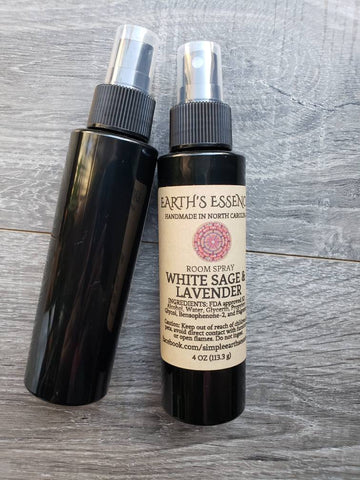 White Sage & Lavender 4 oz Room Spray, Concentrated Natural Room Spray, Aromatherapy Spray, Spa Room Spray, Home Fragrance, Spiritual Scent