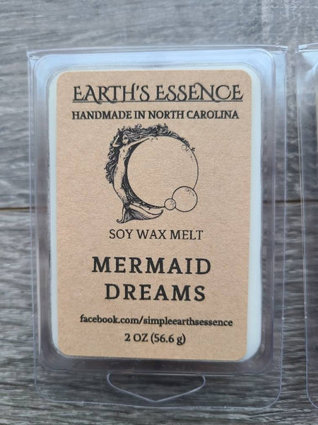 Mermaid Dreams 2 oz Soy Wax Melt