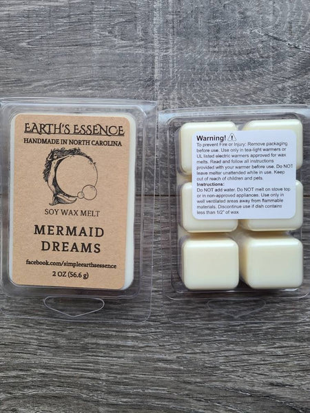 Mermaid Dreams 2 oz Soy Wax Melt