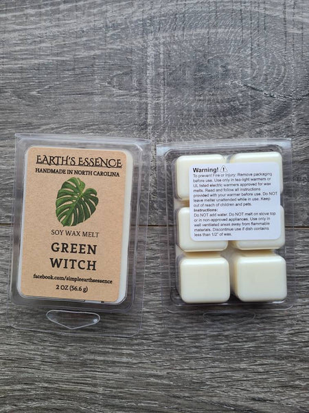 Green Witch 2 oz Soy Wax Melt