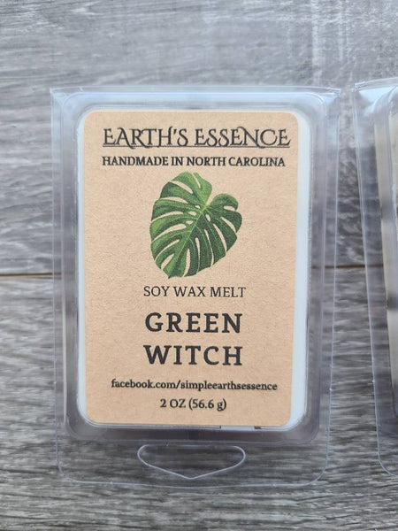 Green Witch 2 oz Soy Wax Melt
