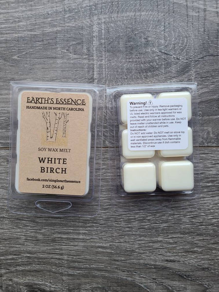 White Birch 2 oz Soy Wax Melt