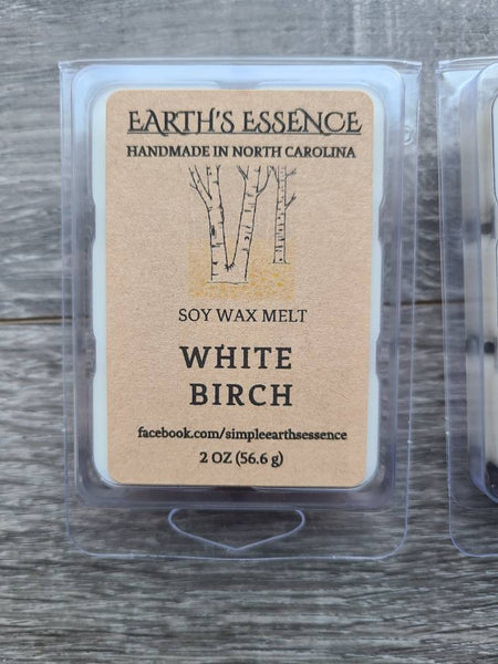 White Birch 2 oz Soy Wax Melt
