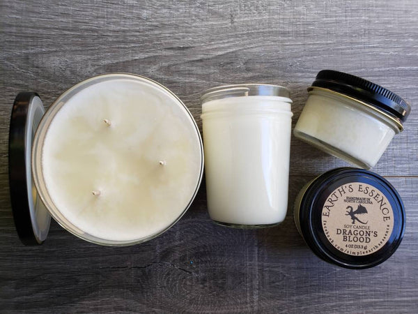 Dragon's Blood Soy Candle, 3 Sizes