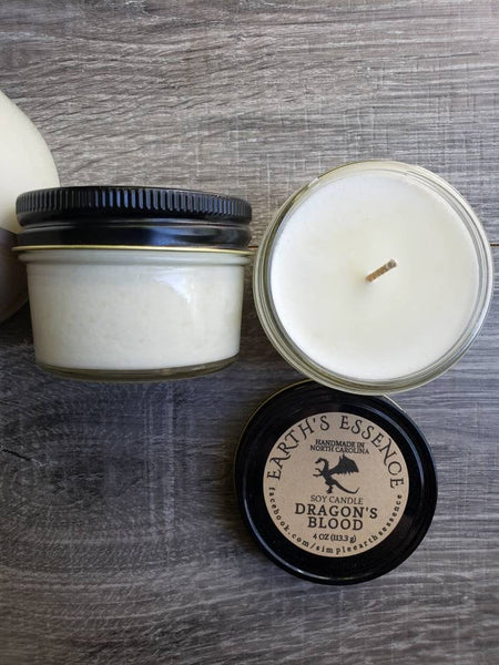 Dragon's Blood Soy Candle, 3 Sizes