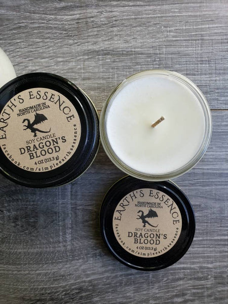 Dragon's Blood Soy Candle, 3 Sizes