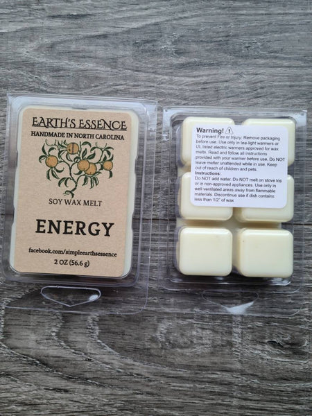 Energy 2 OZ Soy Wax Melt