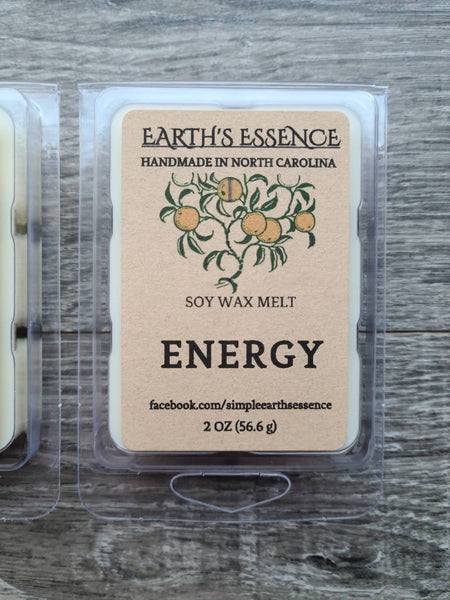 Energy 2 OZ Soy Wax Melt