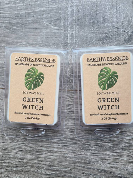 Green Witch 2 oz Soy Wax Melt