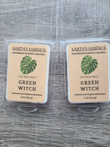 Green Witch 2 oz Soy Wax Melt