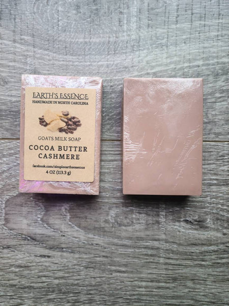 Cocoa Butter Cashmere 4 oz Goats Milk Soap
