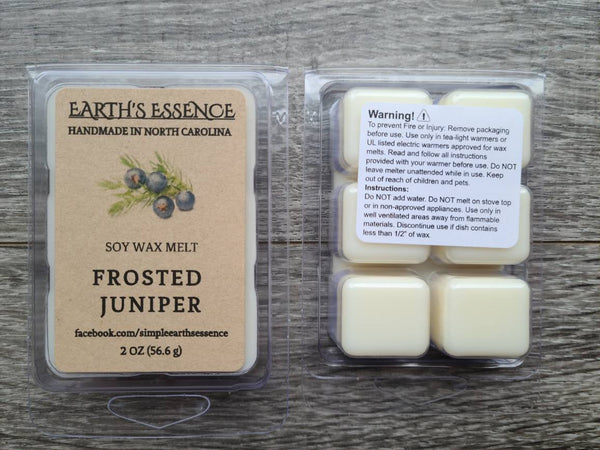Frosted Juniper 2 oz Soy Wax Melts