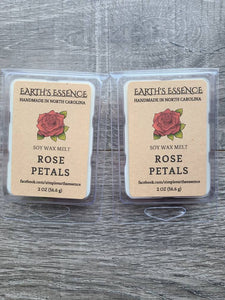 Rose Petals 2 oz Soy Wax Melt
