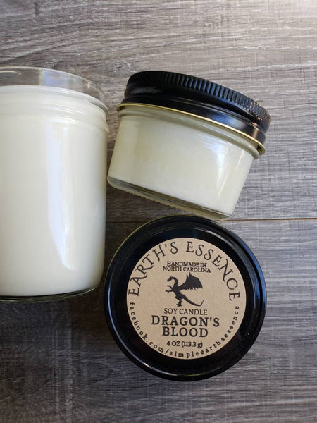 Dragon's Blood Soy Candle, 3 Sizes