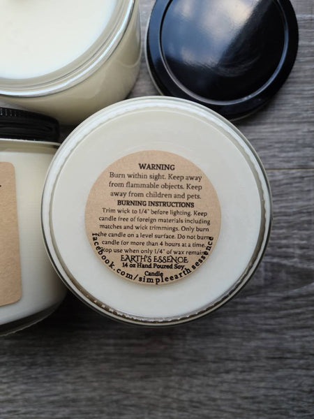 Gunpowder 8 oz Soy Candle