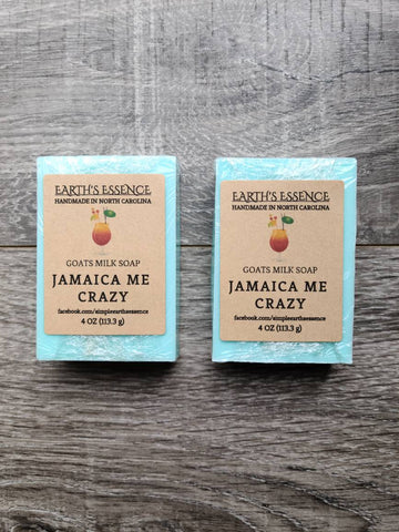 Jamaica Me Crazy 4 oz Goats Milk Soap