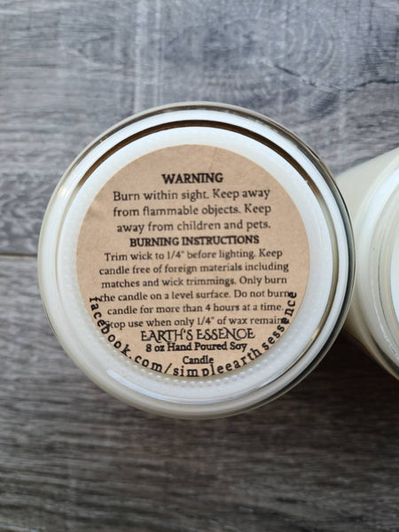 Fungus 8 oz Soy Candle