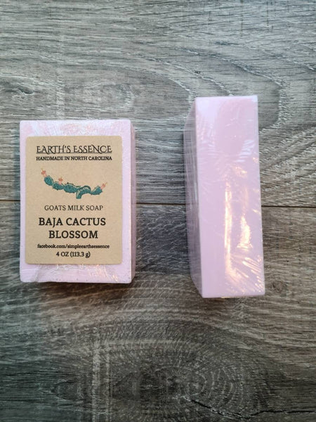 Baja Cactus Blossom 4 oz Goats Milk Soap
