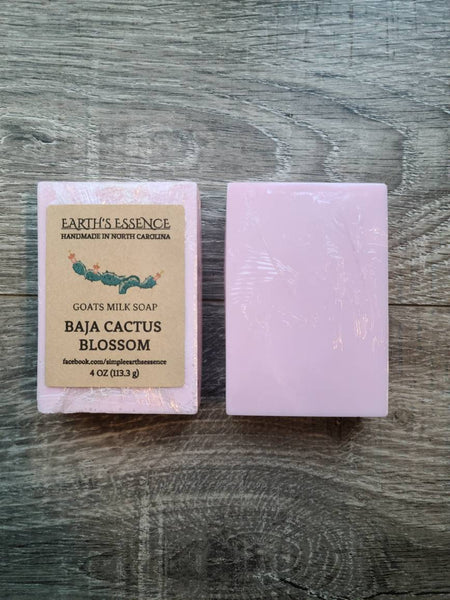 Baja Cactus Blossom 4 oz Goats Milk Soap