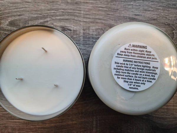 Sweet Grass & Cedar 16 oz 3-Wick Soy Candle