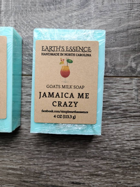 Jamaica Me Crazy 4 oz Goats Milk Soap