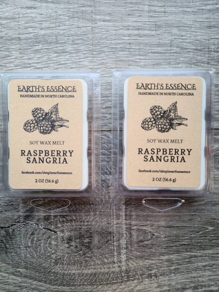 Raspberry Sangria 2 oz Soy Wax Melt