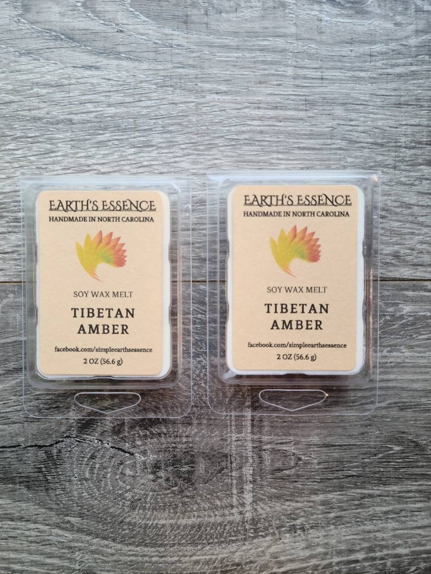 Tibetan Amber 2 oz Soy Wax Melts, Handmade Soy Wax Melts, Highly Scented Wax Melt, Wax Warmer Melts, Wax Warmer, Wax Melts