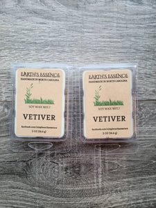 Vetiver 2 oz Soy Wax Melts