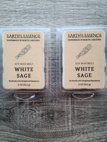 White Sage 2 OZ Soy Wax Melt