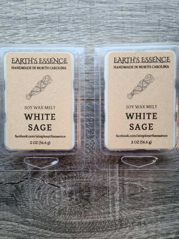 White Sage 2 OZ Soy Wax Melt