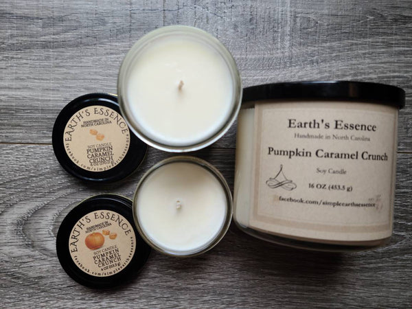 Pumpkin Caramel Crunch Candle, 3 Sizes